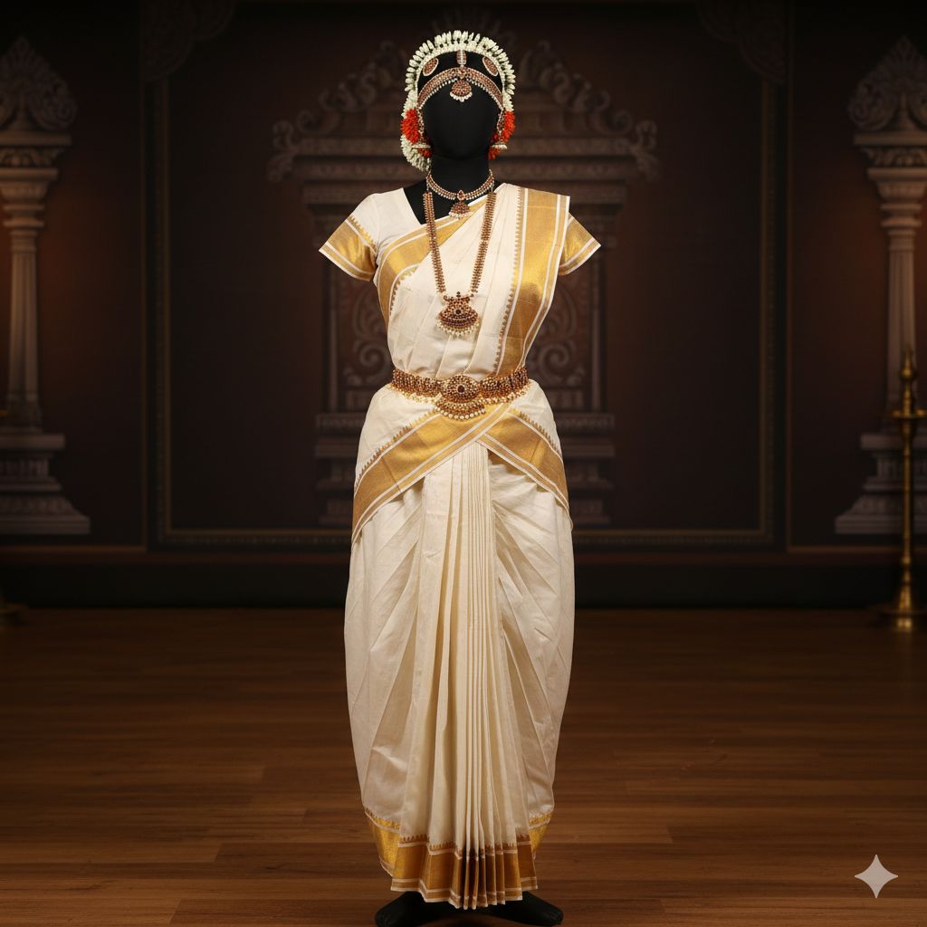 Mohiniyattam Dance Costume