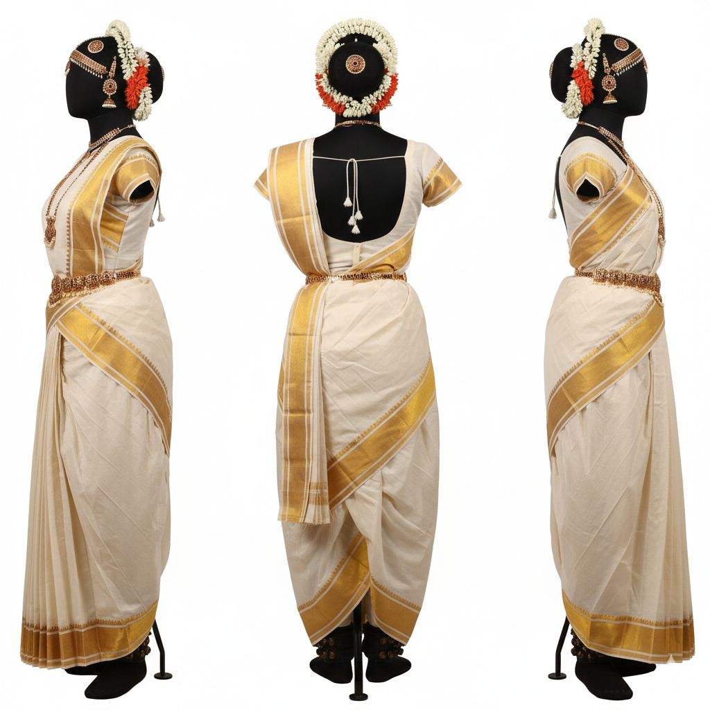 Mohiniyattam Dance Costume - Image 2