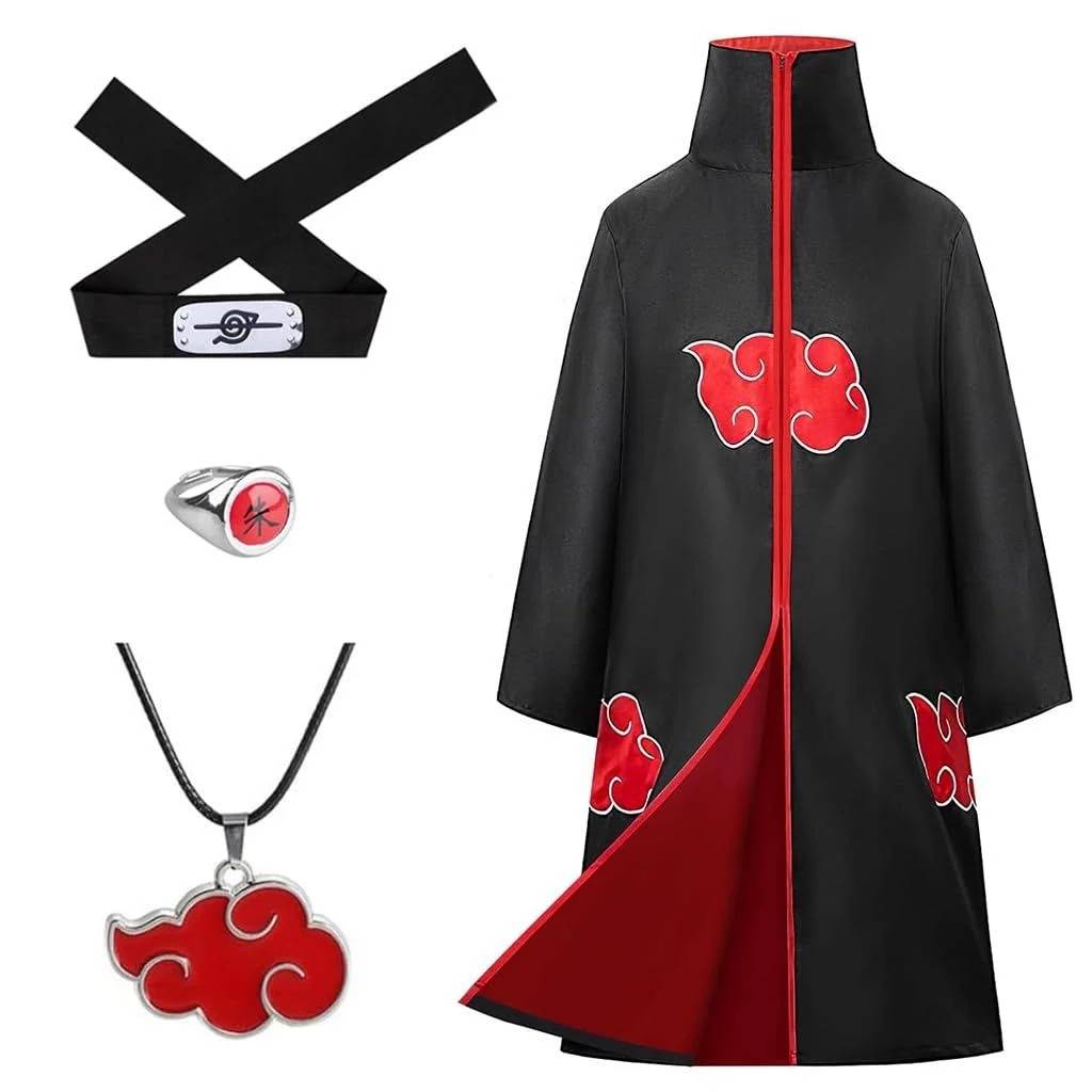 PATPAT Akatsuki Cloak Set of 4Pcs